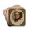 Joseph Henry by Christian Schussele Drink Coasters - set of 4 Joseph Henry by Christian Schussele Drink Coasters - set of 4