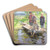 Little Boys Eager For A Catch by Nikolai Bogdanov-Belsky Art Drink Coaster set