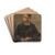 Bildnis Arthur Schnitzler by Max Oppenheimer Drink Coasters - set of 4