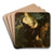 The Penitent Saint Magdalen by Anthony van Dyck Art Drink Coaster set
