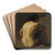 Femme nue assise, vue de dos by Flix Ziem Art Drink Coaster set