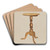 Occasional Table by Michael Riccitelli Art Drink Coaster set