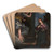 The Annunciation by Paolo Veronese Art Drink Coaster set The Annunciation by Paolo Veronese Art Drink Coaster set