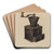 Coffee Mill by Clarence Secor Art Drink Coaster set Coffee Mill by Clarence Secor Art Drink Coaster set