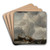 Stormy Sea with Ships by Willem van de Velde the Younger Art Drink Coaster set Stormy Sea with Ships by Willem van de Velde the Younger Art Drink Coaster set