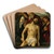 The Lamentation, With The Madonna And Saints Joseph Of Arimathea And John The Evangelist by Vittore Carpaccio Art Drink Coaster set
