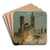 La Dmolition de l'glise Saint-Jean-en-Grve, en 1800 by Hubert Robert Art Drink Coaster set