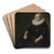 Portrait of a Woman by Jacob Adriaensz Backer Art Drink Coaster set