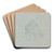 Rider on Horseback and Figure Leading the Horse by Nicaise De Keyser Art Drink Coaster set