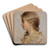 Mdchen im Profil by Sebastian Lucius Art Drink Coaster set Mdchen im Profil by Sebastian Lucius Art Drink Coaster set