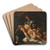 Piet by Annibale Carracci Art Drink Coaster set