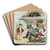 The old story by Udo Keppler Art Drink Coaster set