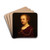 Young Woman with a Gold Chain by Rembrandt van Rijn Drink Coasters - set of 4