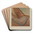Shaker Newel Post by Alfred H. Smith Art Drink Coaster set Shaker Newel Post by Alfred H. Smith Art Drink Coaster set