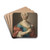 Portrait of a lady by Jacopo Amigoni Art Drink Coaster set