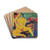 Nude at the Studio by Ernst Ludwig Kirchner Drink Coasters - set of 4