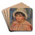 Portrait de Claude Renoir, fils de Pierre Renoir by Pierre-Auguste Renoir Art Drink Coaster set Portrait de Claude Renoir, fils de Pierre Renoir by Pierre-Auguste Renoir Art Drink Coaster set
