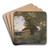 The Verger's House at Tyres by Richard Bergh Art Drink Coaster set