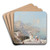 The Amalfi coast by Franz Richard Unterberger Art Drink Coaster set
