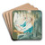 Submarine observation by Eric Ravilious Art Drink Coaster set Submarine observation by Eric Ravilious Art Drink Coaster set