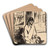 Sick Woman by Rik Wouters Art Drink Coaster set Sick Woman by Rik Wouters Art Drink Coaster set