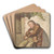 Lou de knecht van de bakker, voor het huis ingeslapen in het zonlicht by Pieter Christoffel Wonder Art Drink Coaster set Lou de knecht van de bakker, voor het huis ingeslapen in het zonlicht by Pieter Christoffel Wonder Art Drink Coaster set