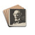 Portrait of Charles Baudelaire by douard Manet Drink Coasters - set of 4 Portrait of Charles Baudelaire by douard Manet Drink Coasters - set of 4