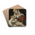Madonna And Child With A Dog by Moretto Da Brescia Drink Coasters - set of 4 Madonna And Child With A Dog by Moretto Da Brescia Drink Coasters - set of 4