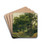 Group Of Chestnut Trees by Alexandre Calame Drink Coasters - set of 4