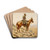 The Lookout by Frederic Remington Drink Coasters - set of 4