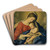The Virgin and Child by Giovanni Battista Salvi da Sassoferrato Art Drink Coaster set The Virgin and Child by Giovanni Battista Salvi da Sassoferrato Art Drink Coaster set