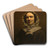 Madame LeDelier by Jozef Van Lerius Art Drink Coaster set
