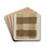 Shaker Bedspread by Lucille Chabot Drink Coasters - set of 4