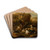 Pastoral Scene Against Ruins by Johann Heinrich Roos Drink Coasters - set of 4