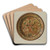 Pa. German Dish by Frances Lichten Art Drink Coaster set