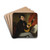 Portrait of a Man Playing a Guitar by George Chinnery Drink Coasters - set of 4