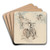 The Crucifixion by Benjamin West Art Drink Coaster set