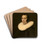 Portrait of a Woman by Abraham de Vries Drink Coasters - set of 4