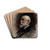 Portrait d'Henri Harpignies by Lon Bonnat Drink Coasters - set of 4 Portrait d'Henri Harpignies by Lon Bonnat Drink Coasters - set of 4