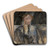 Portrait of Maria Balowa by Jacek Malczewski Art Drink Coaster set