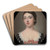 Portrait of a Lady by Gervase Spencer Art Drink Coaster set
