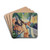 Begrssung (Thunersee) by August Macke Drink Coasters - set of 4