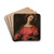 Female Saint by Scarsellino Drink Coasters - set of 4