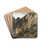 Rocky Landscape, Gorge with Ruins by Karl Friedrich Lessing Drink Coasters - set of 4 Rocky Landscape, Gorge with Ruins by Karl Friedrich Lessing Drink Coasters - set of 4