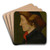 Portrait of Sebastian Brant by Hans Burgkmair The Elder Art Drink Coaster set Portrait of Sebastian Brant by Hans Burgkmair The Elder Art Drink Coaster set