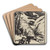 Dans les Vosges by Auguste Louis Lepre Art Drink Coaster set