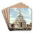 Santa Maria della Salute, Venice by Edward William Cooke Art Drink Coaster set