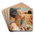 Derwid by Jacek Malczewski Art Drink Coaster set