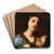 Salome with the head of Saint John the Baptist by Francesco Rosa Art Drink Coaster set