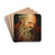 A bearded Saint by Follower of Albrecht Drer Drink Coasters - set of 4
